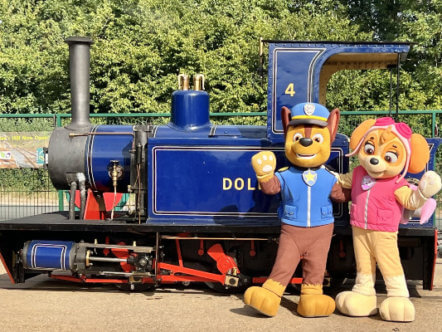 Living Magazines Leighton Buzzard Railway Chase, Skye and Doll