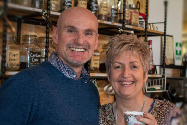 Living Magazines Liberty Tea Rooms founders Owen and Kerry-Anne