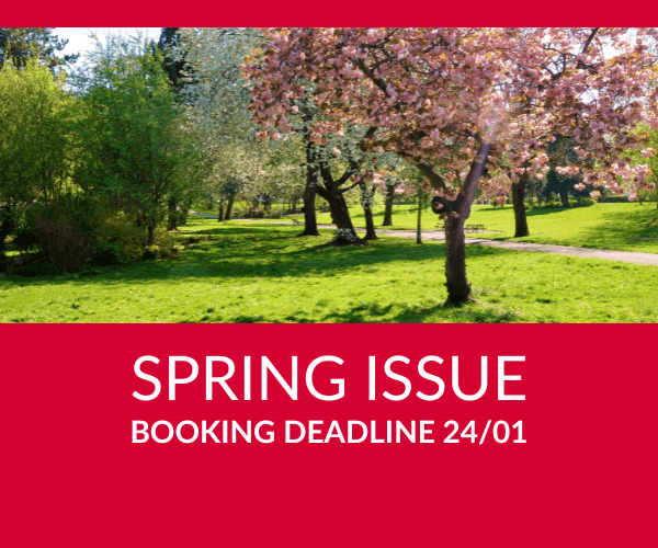 Living Website Ad Spring 2024 Booking Deadline