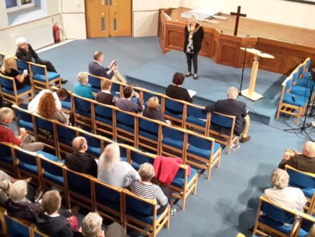 Tring Living Magazine Penny Hearn at the loneliness launch