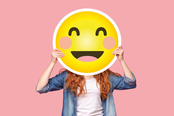 Living Magazines Look after yourself Happy Emoji