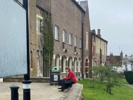 Living Magazines Marriage starring Nicola Walker was filmed in Hemel
