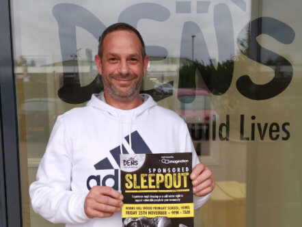 Living Magazines Matt Shrimpton DENS Sleepout