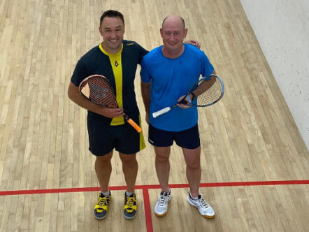 Living Magazines Mike and Alex-Squash world record attempt