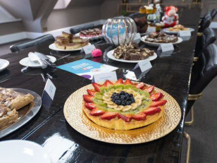 Living Magazines Monkey Puzzle Comic Relief bake sale