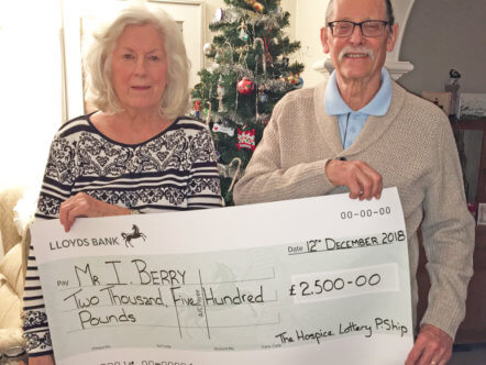 Living Magazines Hospice Lottery Superdraw winners