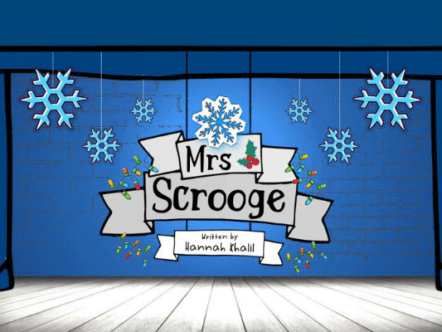 Living Magazines Mrs Scrooge artwork
