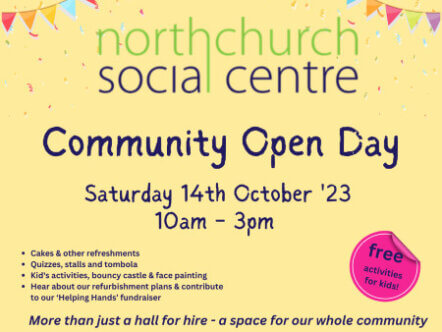 NSC Open day 14th Oct flyer