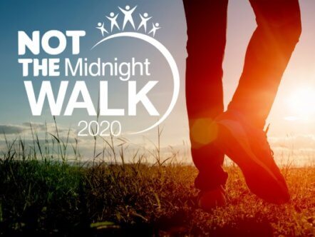 Living Magazines Not the Midnight Walk with logo