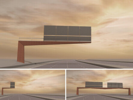 Living Magazines National Highways gantry competition