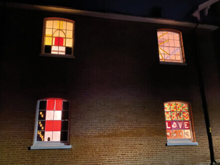 New Mill Baptist Church during Streets of Light week