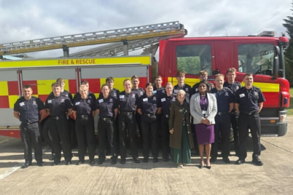 New firefighter recruits 2025