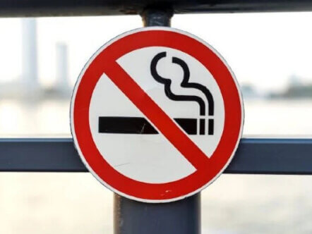 No smoking sign