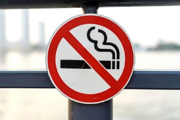 No smoking sign