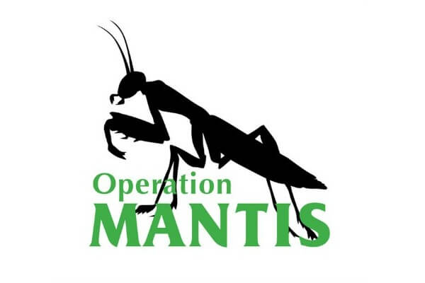 Living Magazines Operation Mantis logo