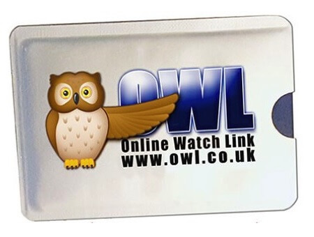 Living Magazines OWL Card Minders
