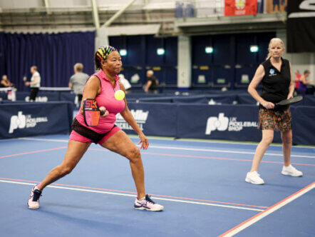 Living Magazines The Skechers Pickleball English Nationals held at the Bolton Arena Picture by Paul Currie