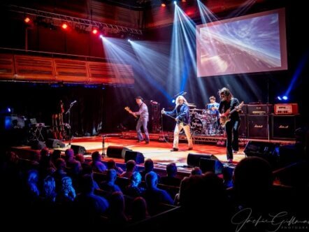 Purple Zeppelin on stage