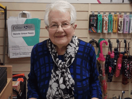 RGP volunteer Ann McCrimmon