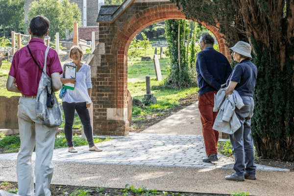 Living Magazines Rectory Lane Cemetery Memorial arch