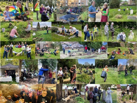 Rectory Lane cemetery volunteer composite