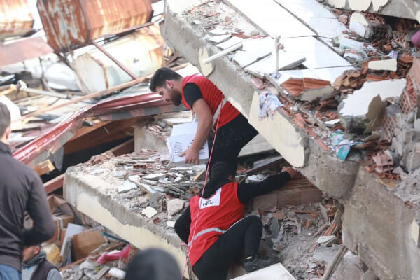 Living Magazines Red Cross Turkey earthquake