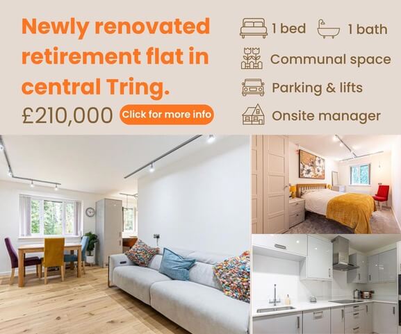 Retirement flat web ad