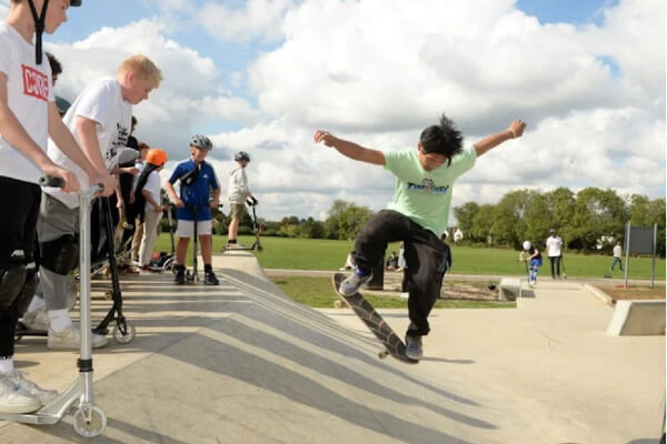 Revamped Tring Skatepark