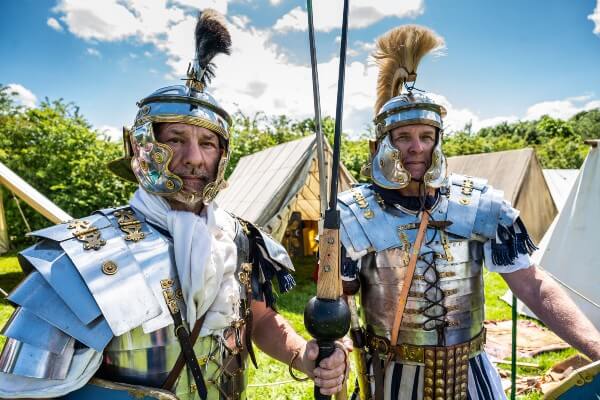Roman Gladiators Chiltern Open Air Museum May Bank Holiday