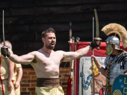 Roman Gladiators May Bank Hol Chiltern Open Air Museum