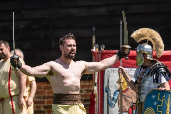 Roman Gladiators May Bank Hol Chiltern Open Air Museum