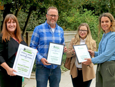 Living Magazines Sable House winners group