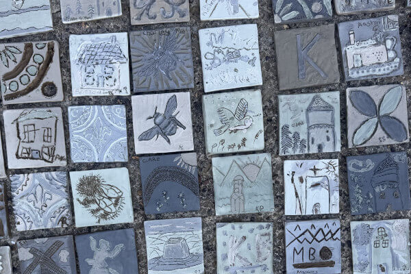 Selection of tiles