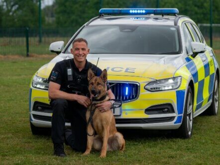 Sgt Dan Amos and PD Muzza