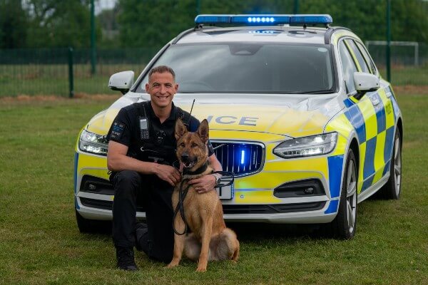 Sgt Dan Amos and PD Muzza