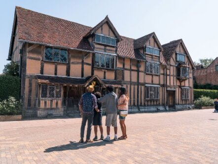Shakespeare's birthplace exterior