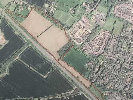Map of Shootersway, Berkhamsted