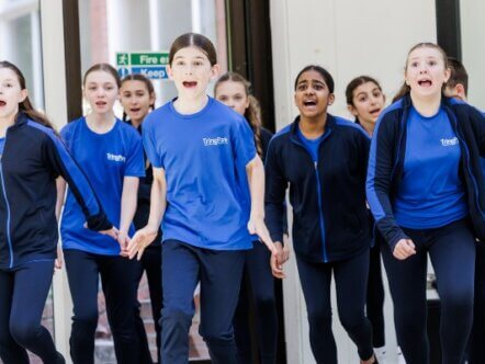 Spongebob the Musical Rehearsal
