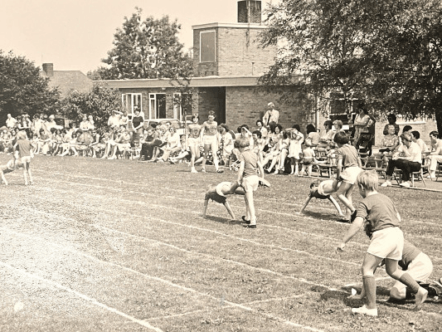 St Thomas More sports day 1980
