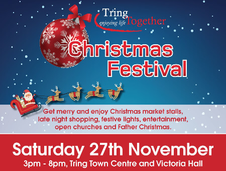 Living Magazines Tring Together_Christmas Festival 2021_Poster