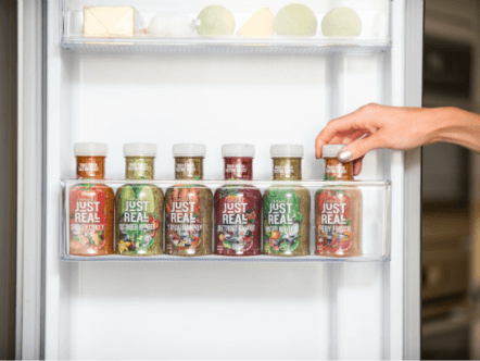 Living Magazines Tanya's Just Real range of sauces available at Waitrose