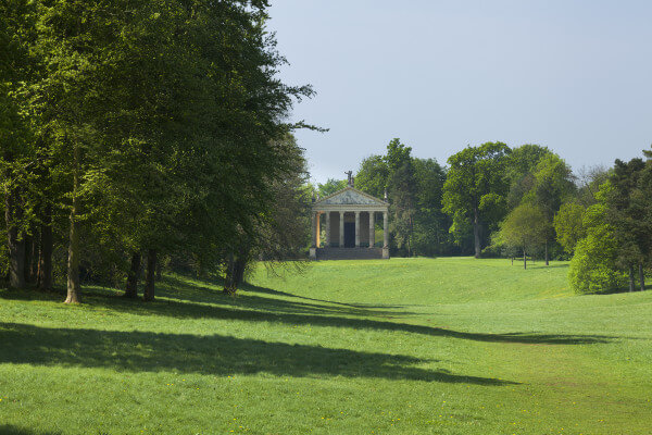 Living Magazines The Temple of Concord & Victory at the head of the Grecian Valley at Stowe