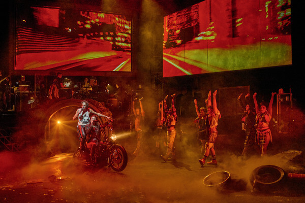 The cast of Bat Out of Hell, credit Chris Davis Studio