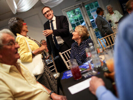 Tom Tugendhat Hertfordshire Visit