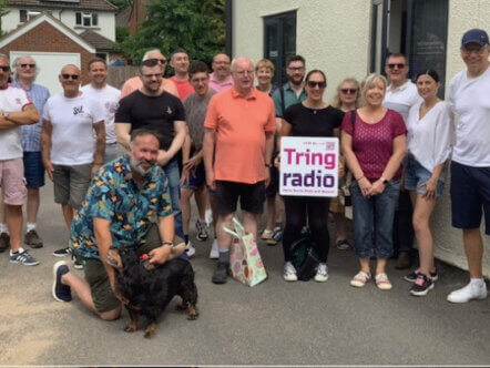 Living Magazines Tring Radio team