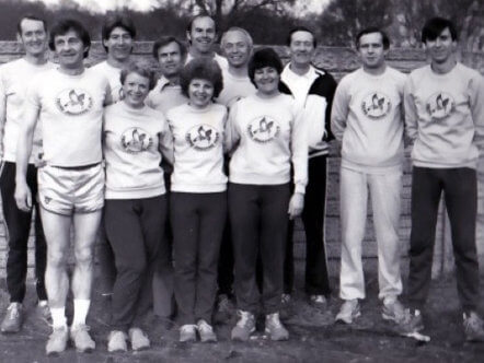 Living Magazines Tring Running Club Members in 1983