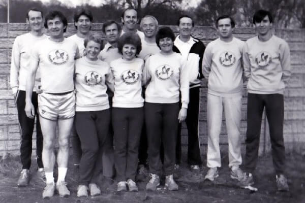 Living Magazines Tring Running Club Members in 1983