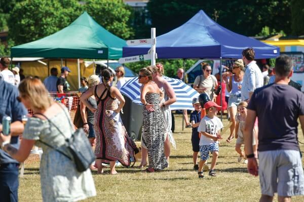 Tring Summer Carnival visitors