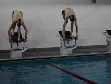 Tring Swimming Club new starting blocks