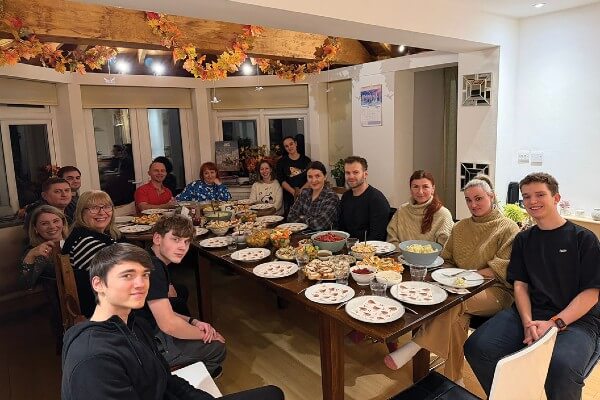 Ukrainian families coming together in Berkhamsted